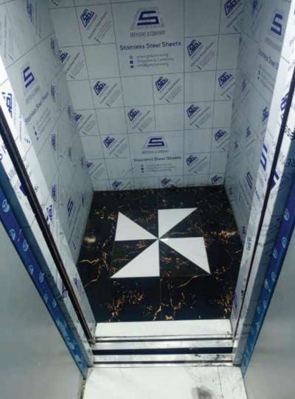 Cabin shell before finishing
